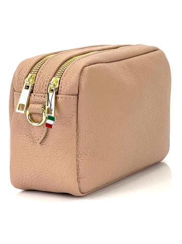 Florence Florence Umhängetasche Leder rosa ca. 22cm