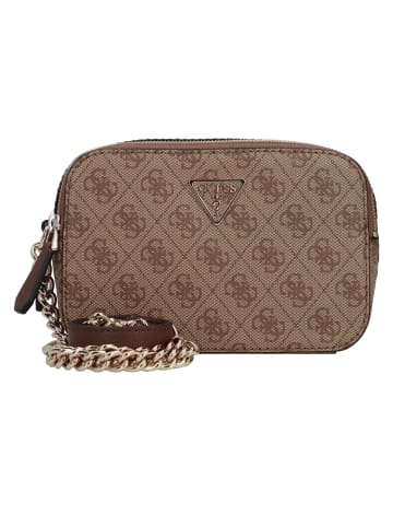 Guess Noelle Umhängetasche 20 cm in latte logo-brown