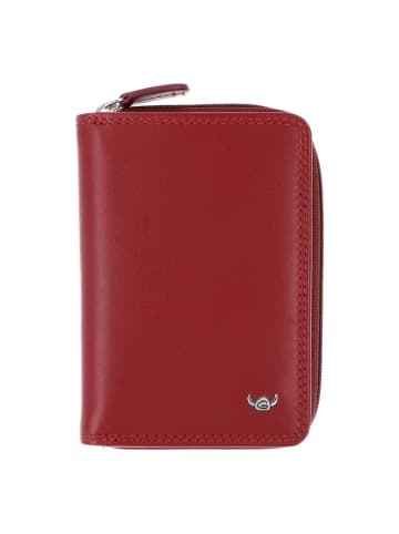 Golden Head Polo Geldbörse RFID Schutz Leder 11.5 cm rot