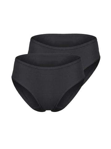 Nina von C. 2er Pack Hüftslip in schwarz