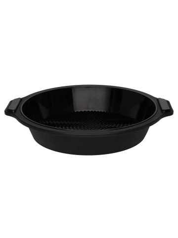 Maku Kuchenform Silikon in Schwarz, (B) 29 x (H) 5 x (L) 26 cm