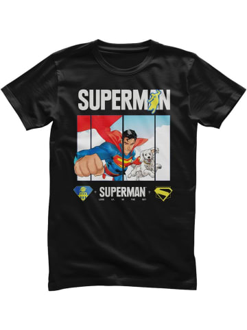 Superman T-Shirt "Superman Look Up T-Shirt" in Schwarz