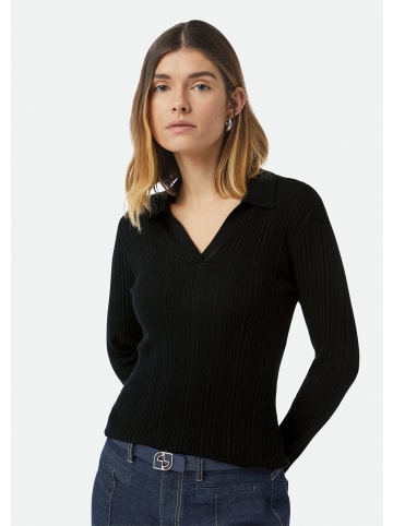 comma Strickpullover langarm in Schwarz