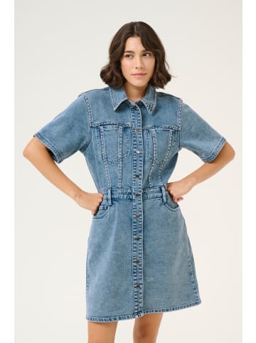 Kaffe Denimkleid KAdoriana Tight fit in Washed Blue Denim
