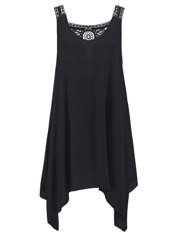 LASCANA Strandkleid in schwarz