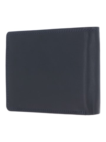 Golden Head Polo RFID Geldbörse Leder 12,5 cm in marineblau