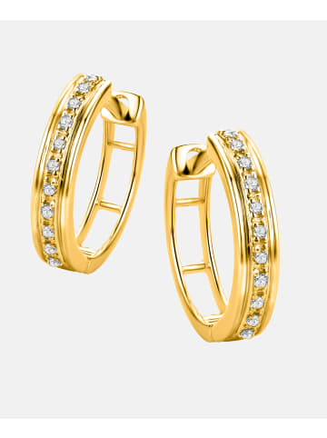 Diamant L'éternel Ohrringe aus 585 Gelbgold mit Diamant