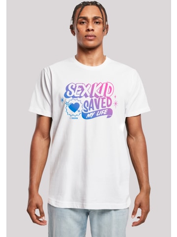 F4NT4STIC T-Shirt Sex Education Sex Kid Blend Netflix TV Series in weiß
