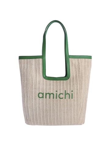 Amichi Shopper Peregrina (B)43 x (H)45 x (T)7 cm in Grün