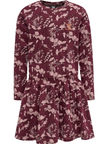 Hummel Kinder-Maxikleid "Hazel Dress Longsleeve" in Rot