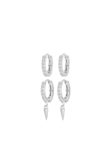 Lucardi 925 Silber Ohrringe