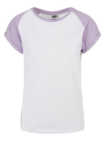 Urban Classics T-Shirts in white/lilac