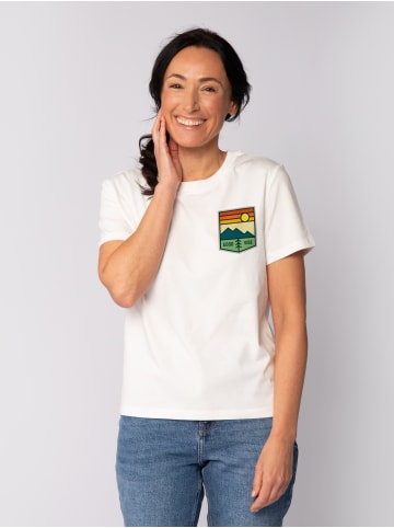 wat? Apparel T-Shirt Good Vibe in Off White