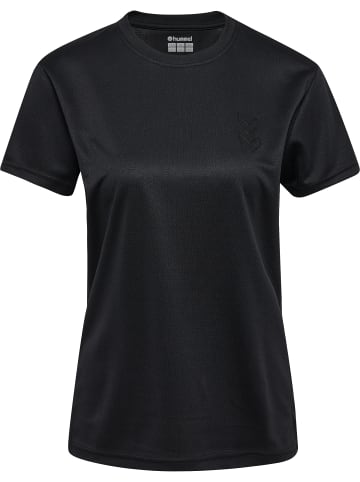 Hummel Hummel T-Shirt Hmlactive Multisport Damen Atmungsaktiv Schnelltrocknend in BLACK