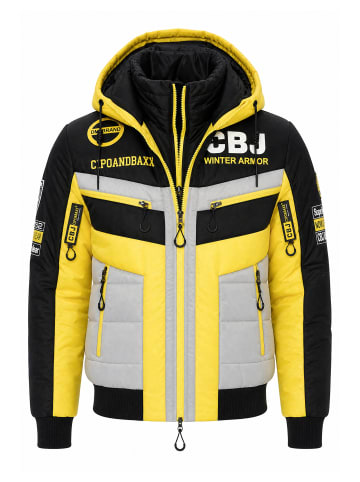 Winterjacke CM234 in BLACK-YELLOW