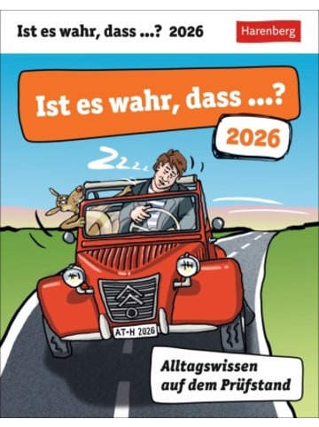 Harenberg Kalender - Ist es wahr, dass ...? Tagesabreißkalender 2026 - Alltagswisse