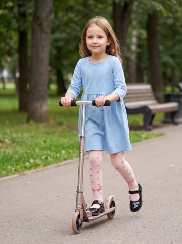 TupTam Mädchen Strickstrumpfhosen Bunt Gemustert 6er Pack in grau/weiß