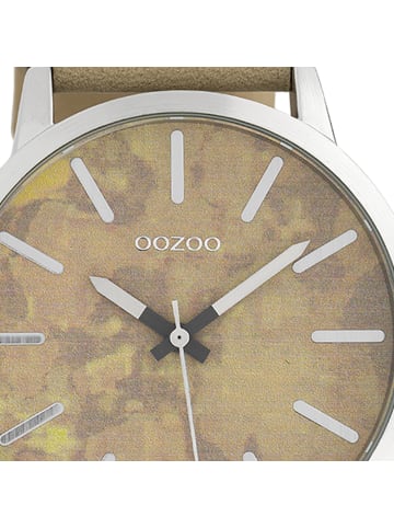 Oozoo Armbanduhr Oozoo Timepieces grün groß (ca. 45mm)