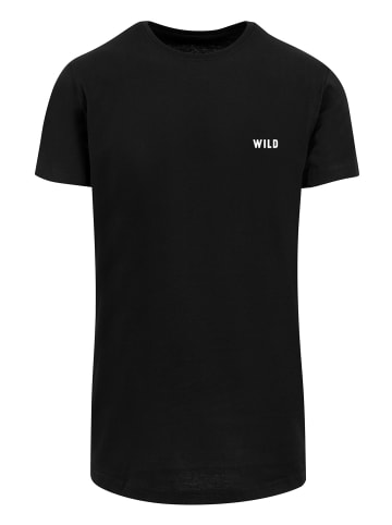 F4NT4STIC Long Cut T-Shirt Wild in schwarz