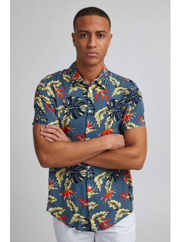 BLEND Hawaiihemd BHGawai - 20714411 ME  Hawaiihemd mit Hemdblusenkragen in Blau