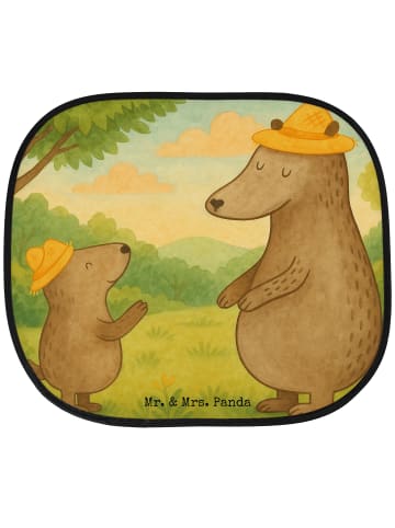 Mr. & Mrs. Panda sonnenschutz Bären mit Hut Design ohne Spruch in Weiß