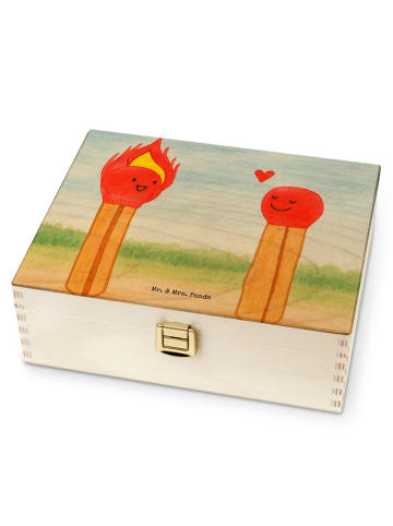 Mr. & Mrs. Panda Teebeutel Aufbewahrung Streichhölzer Design ohn... in Weiß