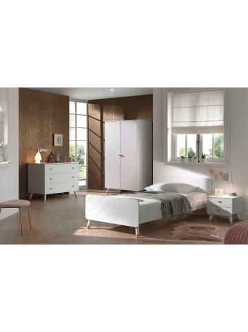 58 aufm Kessel KINDERZIMMER komplett Set 3-tlg. Kamillah 4 Schrank Bett Nachtkomode