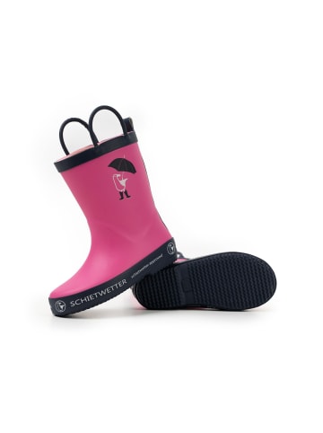 SCHIETWETTER Gummistiefel hoch Mööv Kids in pink/marine