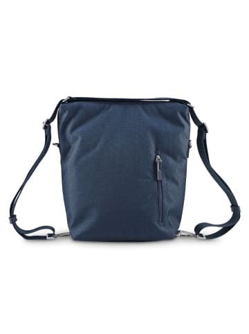 Jost Bergen Schultertasche RFID Schutz 25 cm in blau