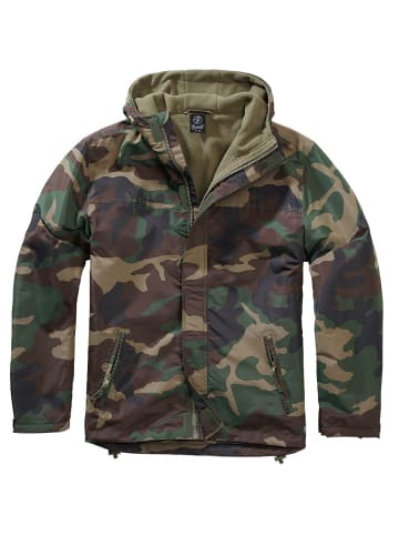 Brandit Jacke "Frontzip Windbreaker" in Camouflage