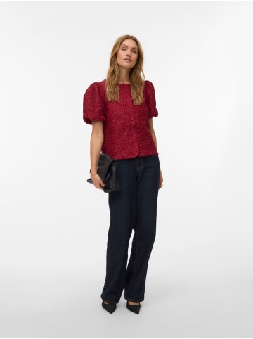 Vero Moda Strickjacke in Biking Red