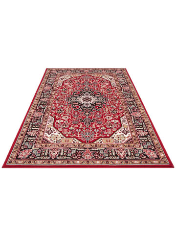 Nouristan Orientalischer Kurzflor Teppich Skazar Isfahan Rot