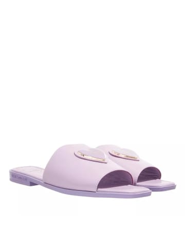 Love Moschino Enameled Heart Lilla in purple