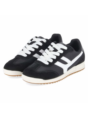 Bullboxer Low Sneaker in schwarz