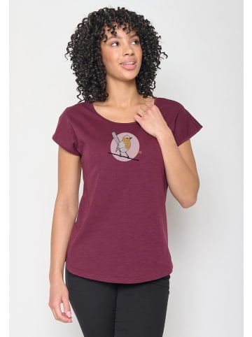 GreenBomb T-Shirt Animal Koernerfreund in Samt Regen