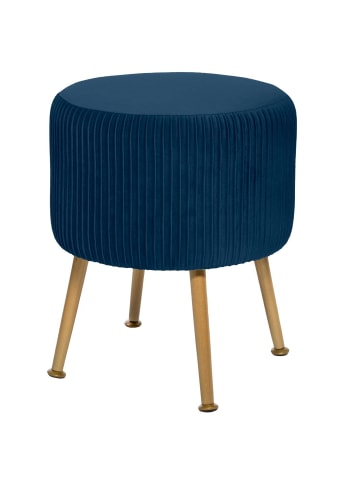 Atmosphera Créateur d'intérieur Loungehocker in blau