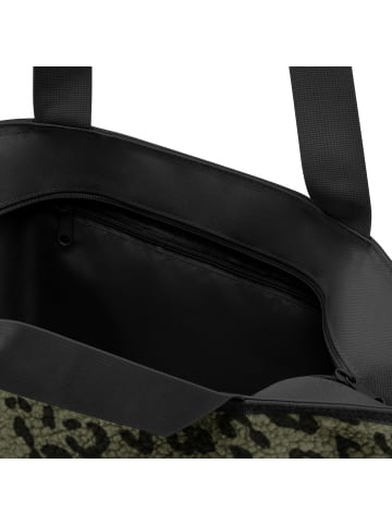 Reisenthel Daily Shopper Teddy Leo Olive - Große Einkaufstasche 42x35x17 Cm