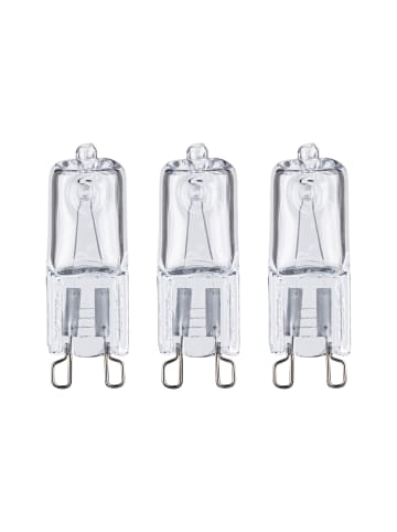 paulmann Bundle 3er Pack Halogen Stiftsockel Back G9 225lm 25W 2700K 230V G
