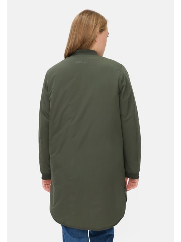 Camel Active Wasserabweisender Mantel aus reinem Polyester in Waldgrün