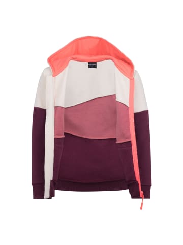 Trollkids Sweatjacke Alesund in deep ruby