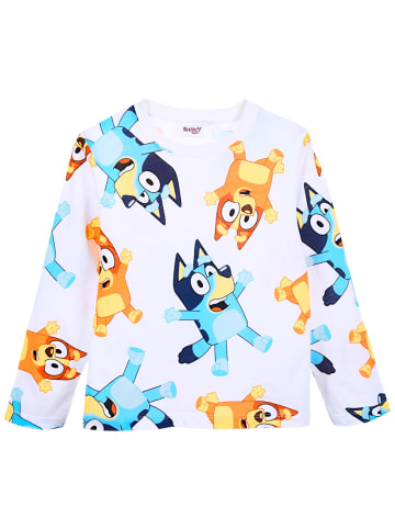 Bluey Langarmshirt Bluey & Bingo in Creme