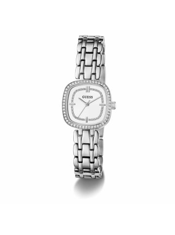 Guess Quarzuhr für Damen in silber