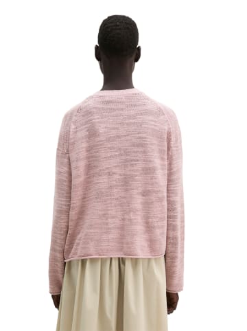 Marc O'Polo Slub-Cardigan loose in Mild Rose