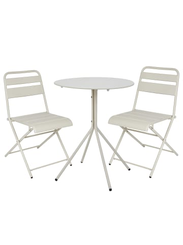 Butlers Gartenmöbel-Set RENDEZVOUS 3-tlg. in Beige
