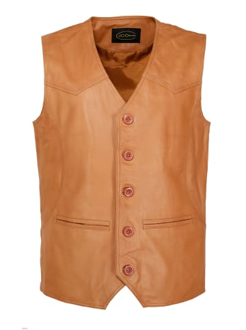 JCC Lederweste Pramo 2 in cognac