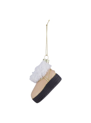 Butlers Anhänger HANG ON Stiefel mit Fell in Braun