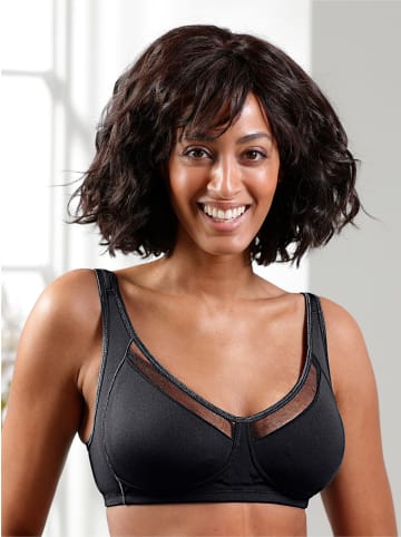 WITT WEIDEN Entlastungs-BH ohne Bügel in schwarz