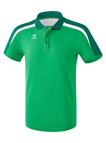 erima Liga 2.0 Poloshirt in smaragd/vergreen/weiss