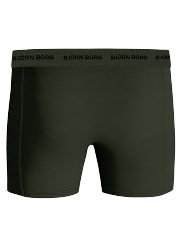 Björn Borg Boxershort 3er Pack in Blau/Grün