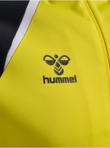 Hummel Reißverschluss Jacke Daumenlöcher Hmllead Damen in BLAZING YELLOW/BLACK
